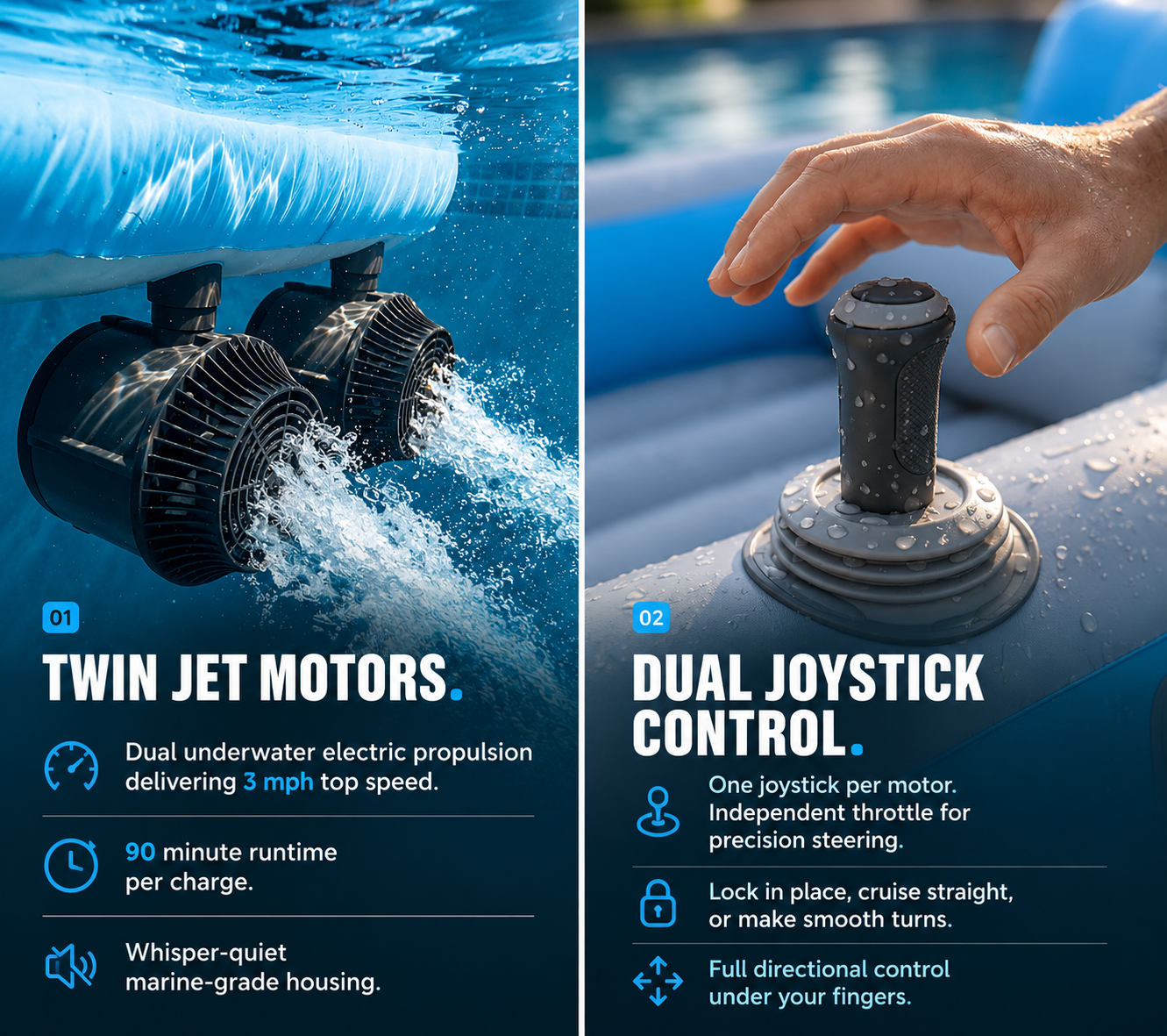 Motorisierter Pool Lounger Pro